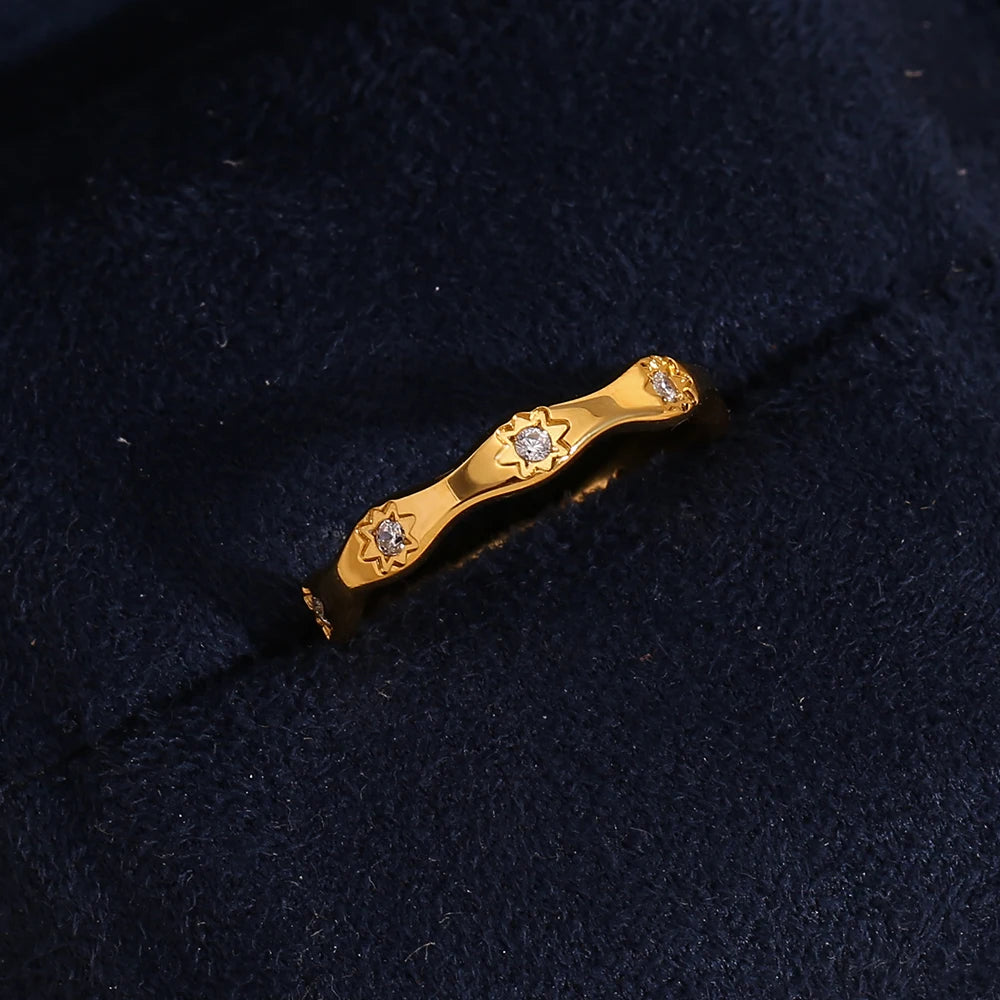 Dainty Crystal Crown Band