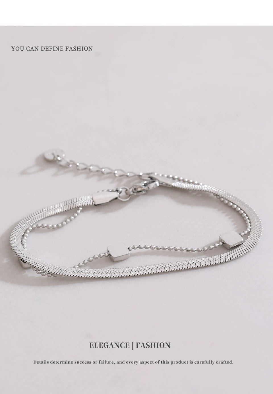 Adjustable Disc Bracelet