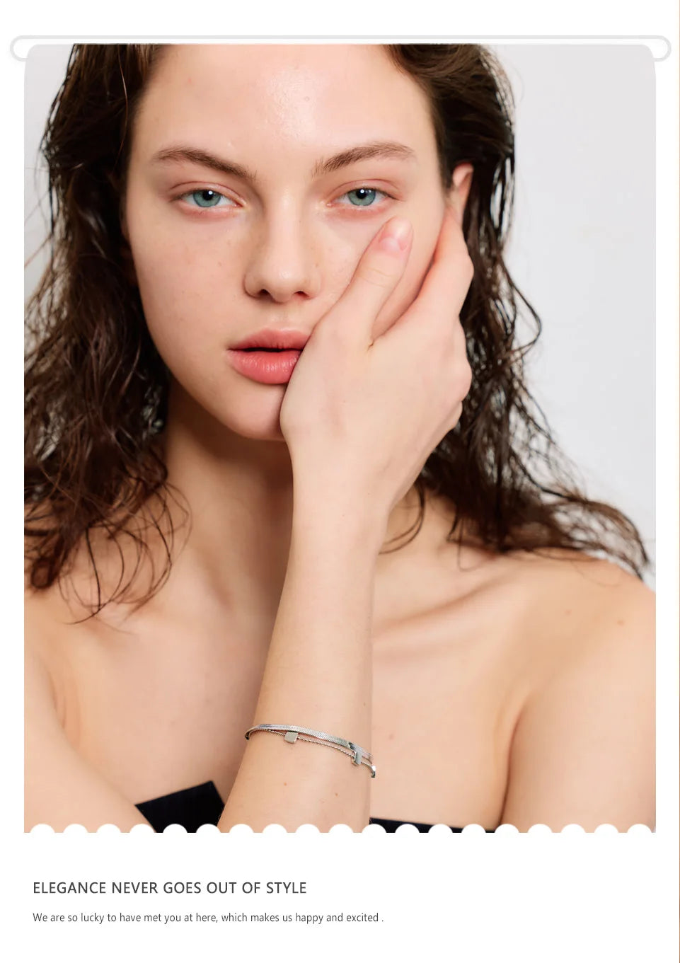 Adjustable Disc Bracelet