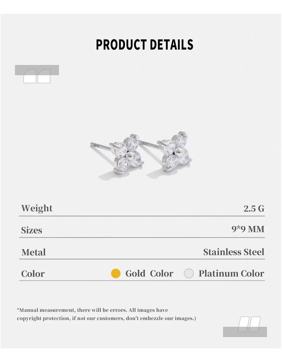 The Lucky Charm Studs