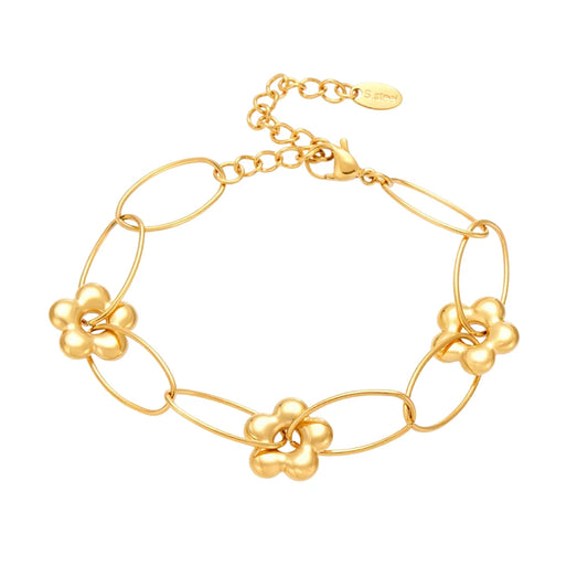 Delicate Flower Bracelet