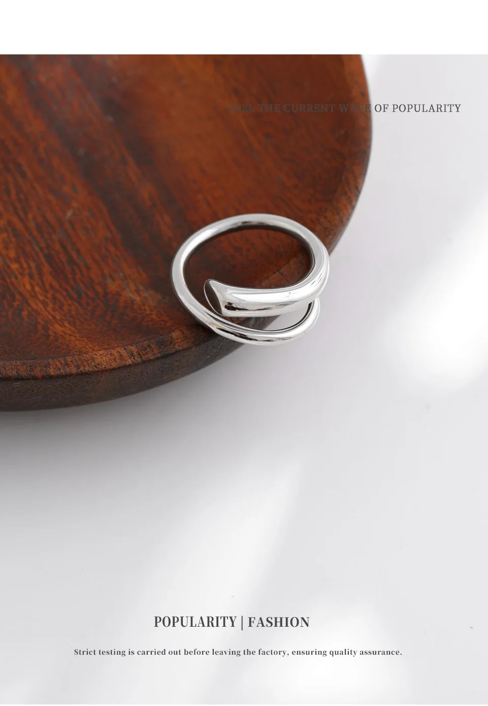 Structured Open Ring