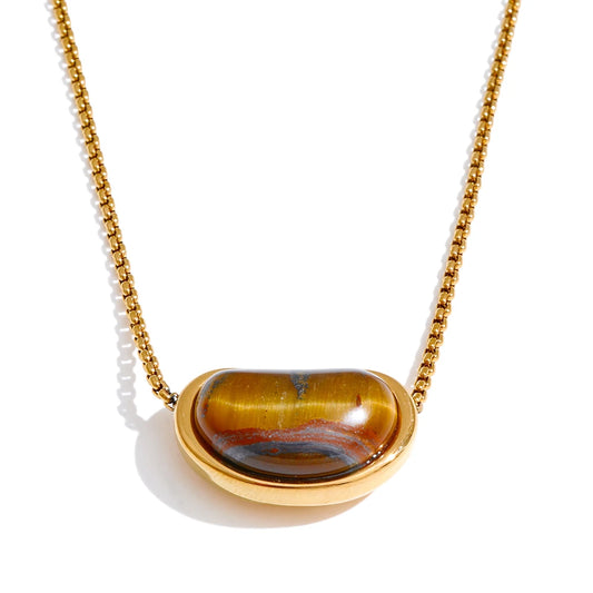 Amber Accent Necklace