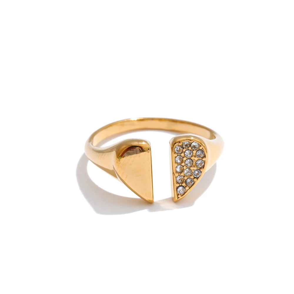 Two-Tone Signet Ring