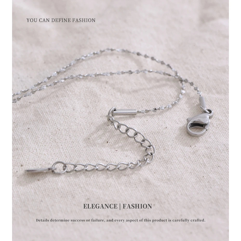 Golden Bow Ribbon Necklace