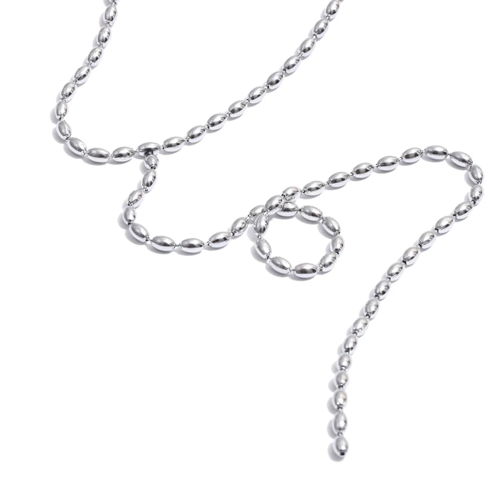 Minimal Layer Chain Necklace