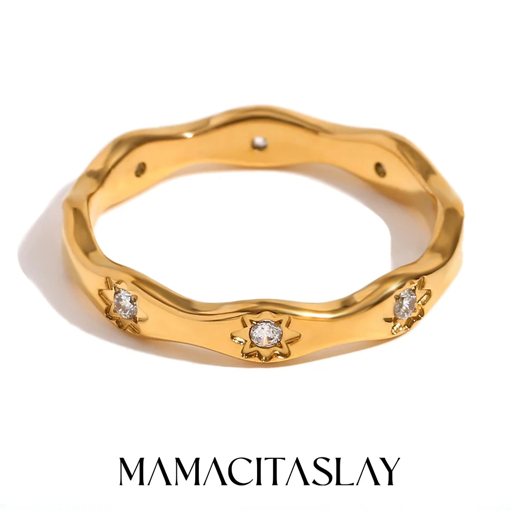 Dainty Crystal Crown Band