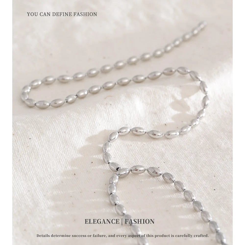 Minimal Layer Chain Necklace
