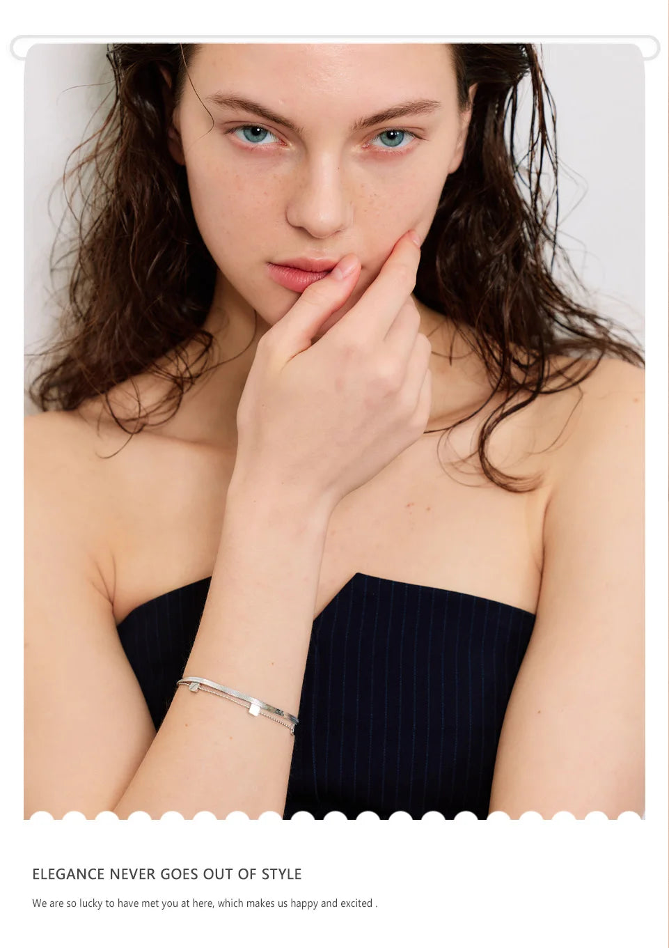 Adjustable Disc Bracelet