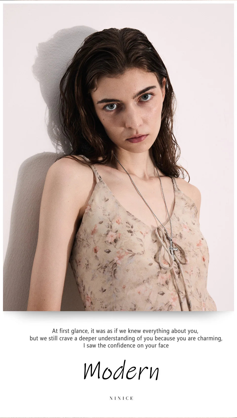 Cross Crystal Necklace