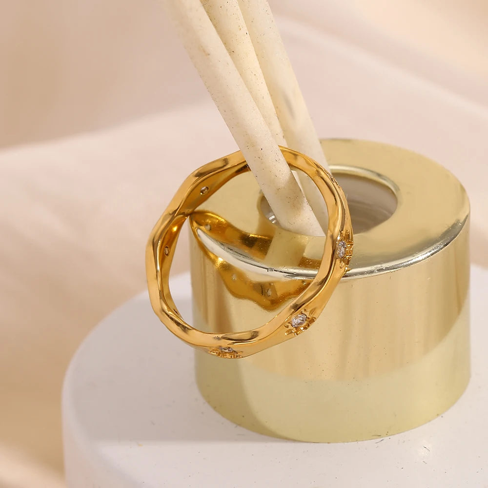 Dainty Crystal Crown Band