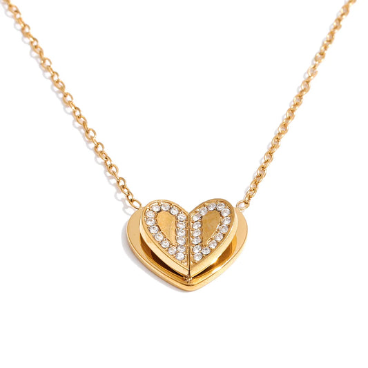 Crystal Heart Necklace