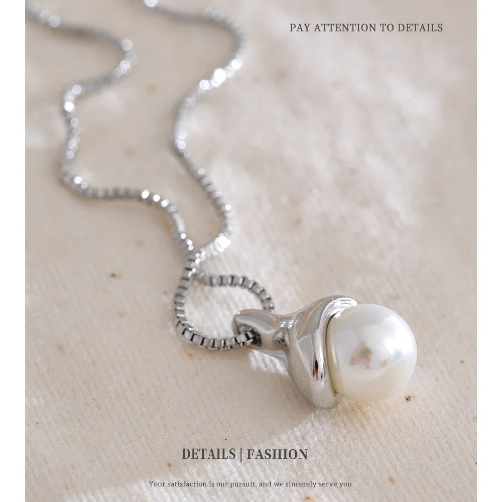 Pearl Drop Necklace