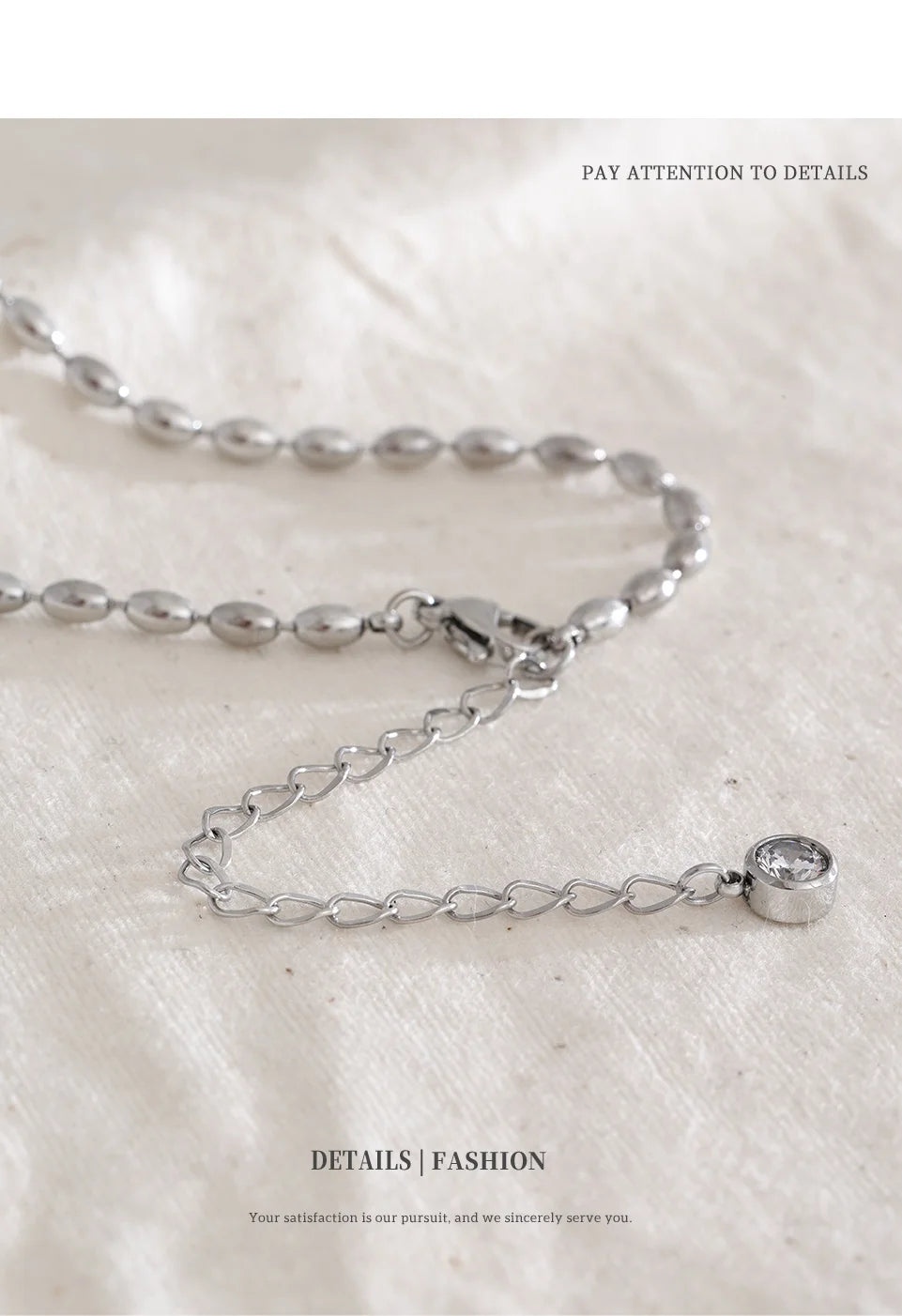 Minimal Layer Chain Necklace