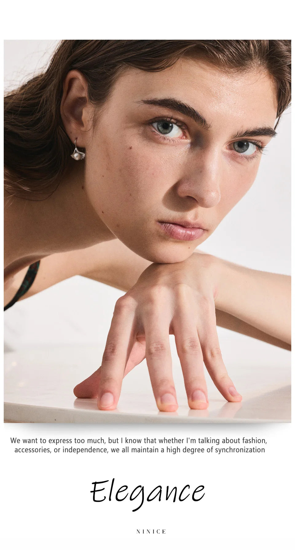 Silver Pearl Drop Earrings
