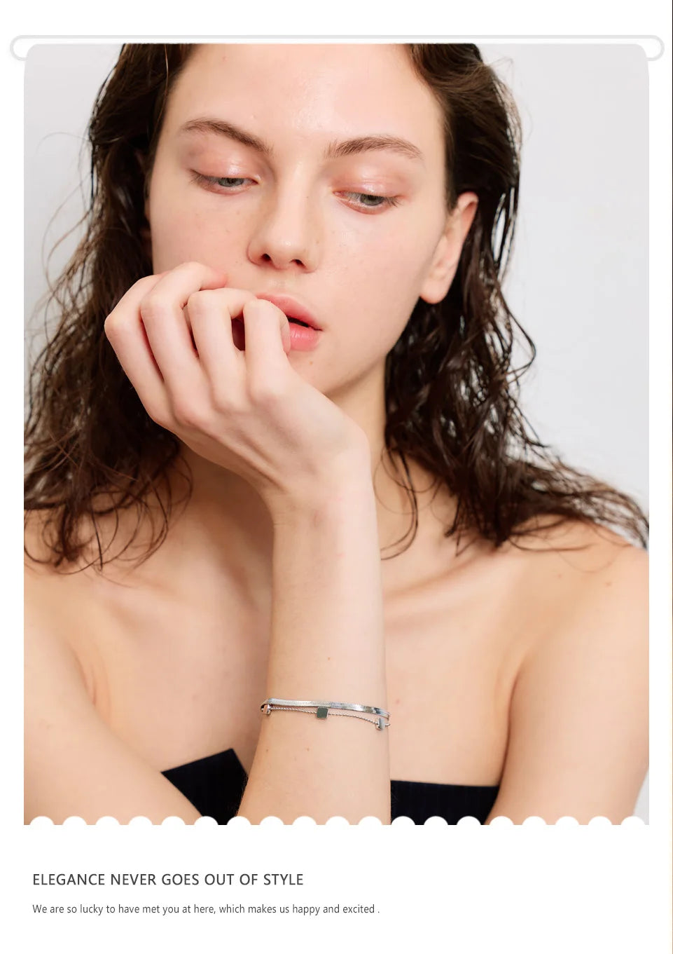 Adjustable Disc Bracelet