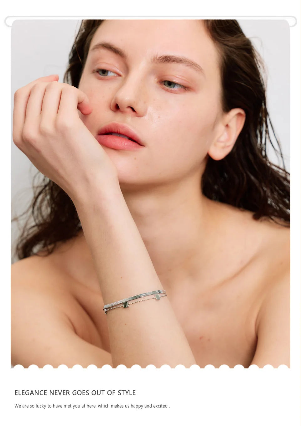 Adjustable Disc Bracelet