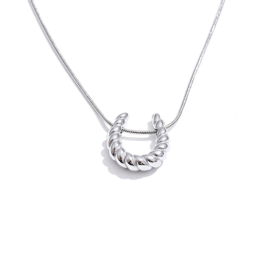 Layered Silver Necklace