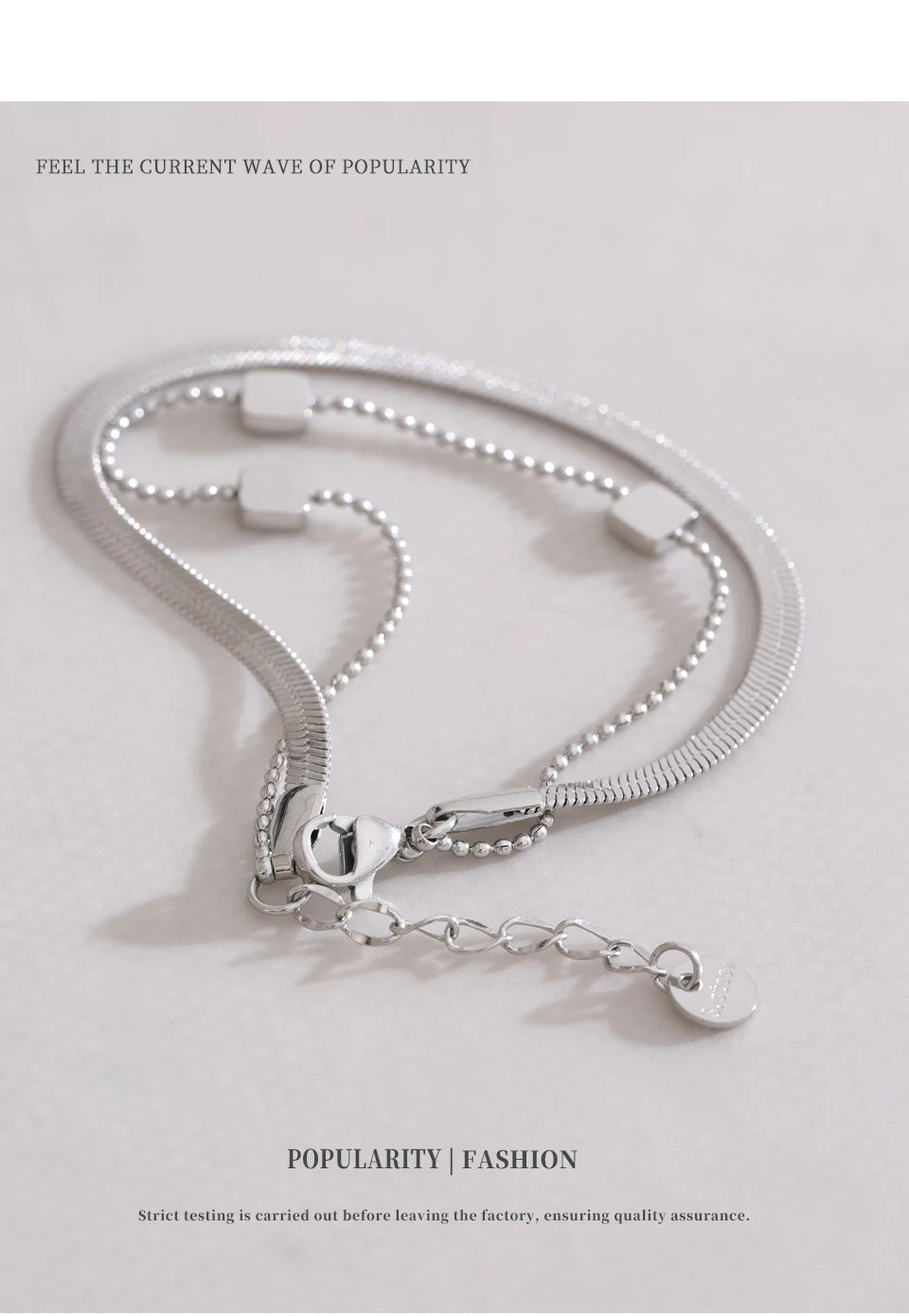 Adjustable Disc Bracelet