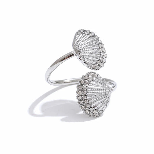 Shell Open Ring