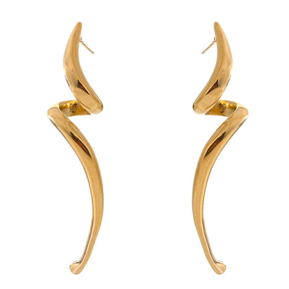 Lightning Statement Earrings