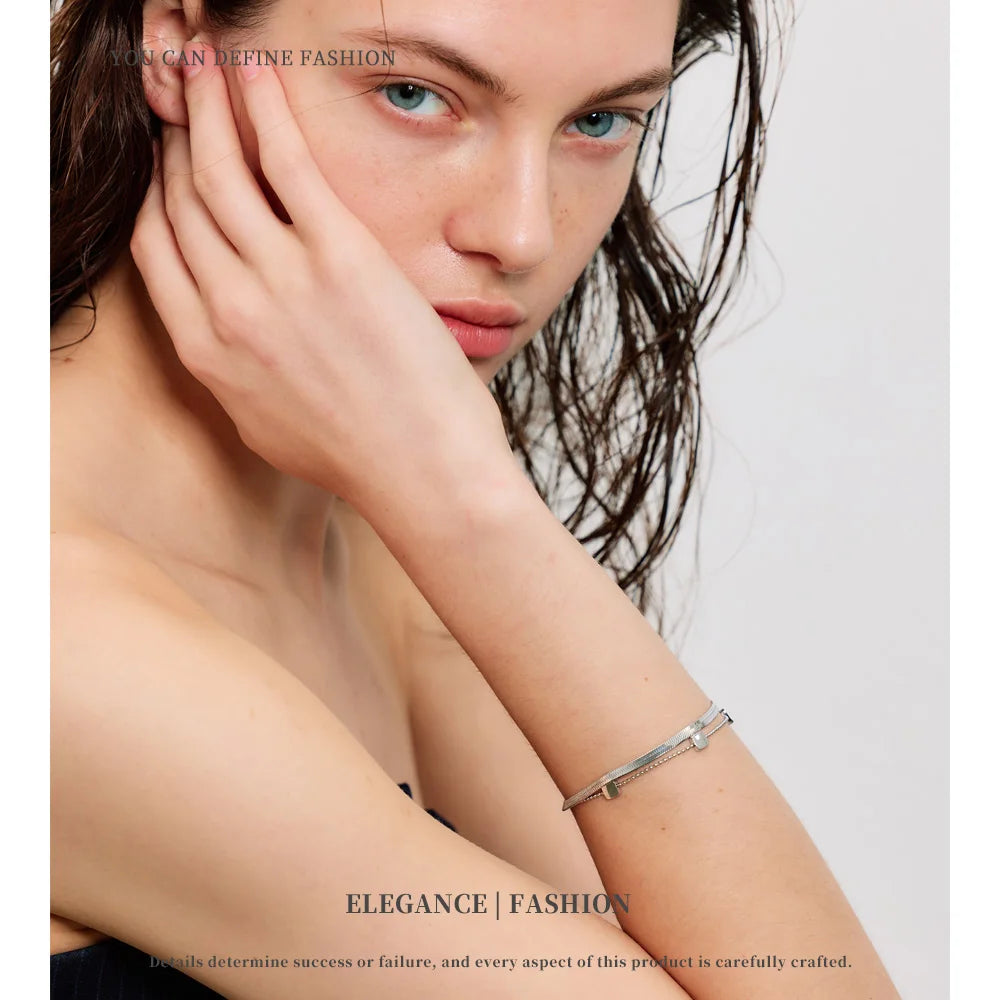 Adjustable Disc Bracelet