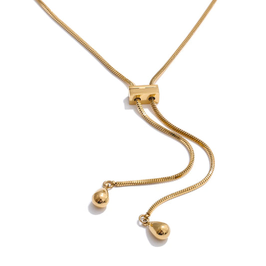 Golden Flow Necklace