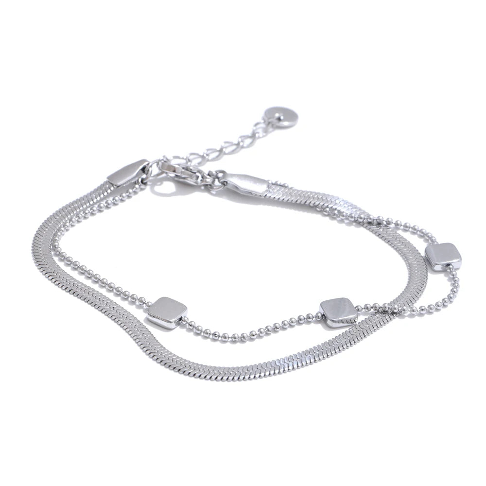 Adjustable Disc Bracelet