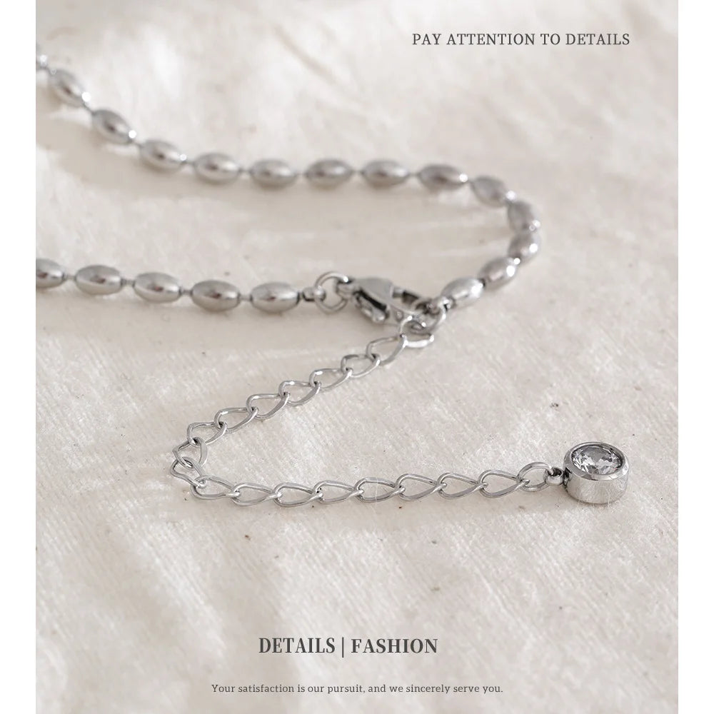 Minimal Layer Chain Necklace