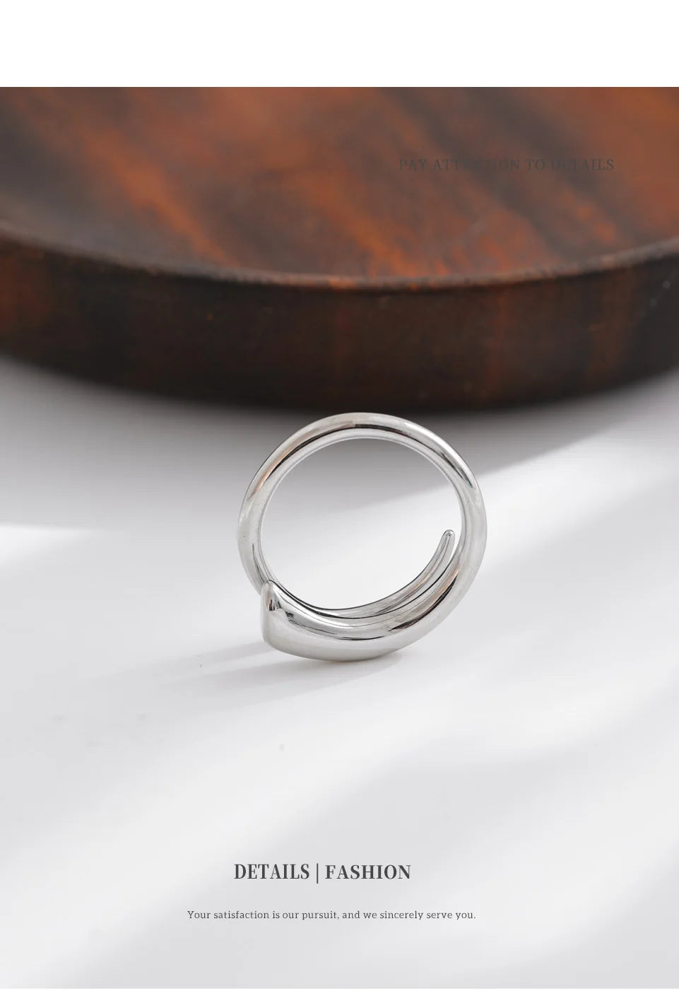 Structured Open Ring