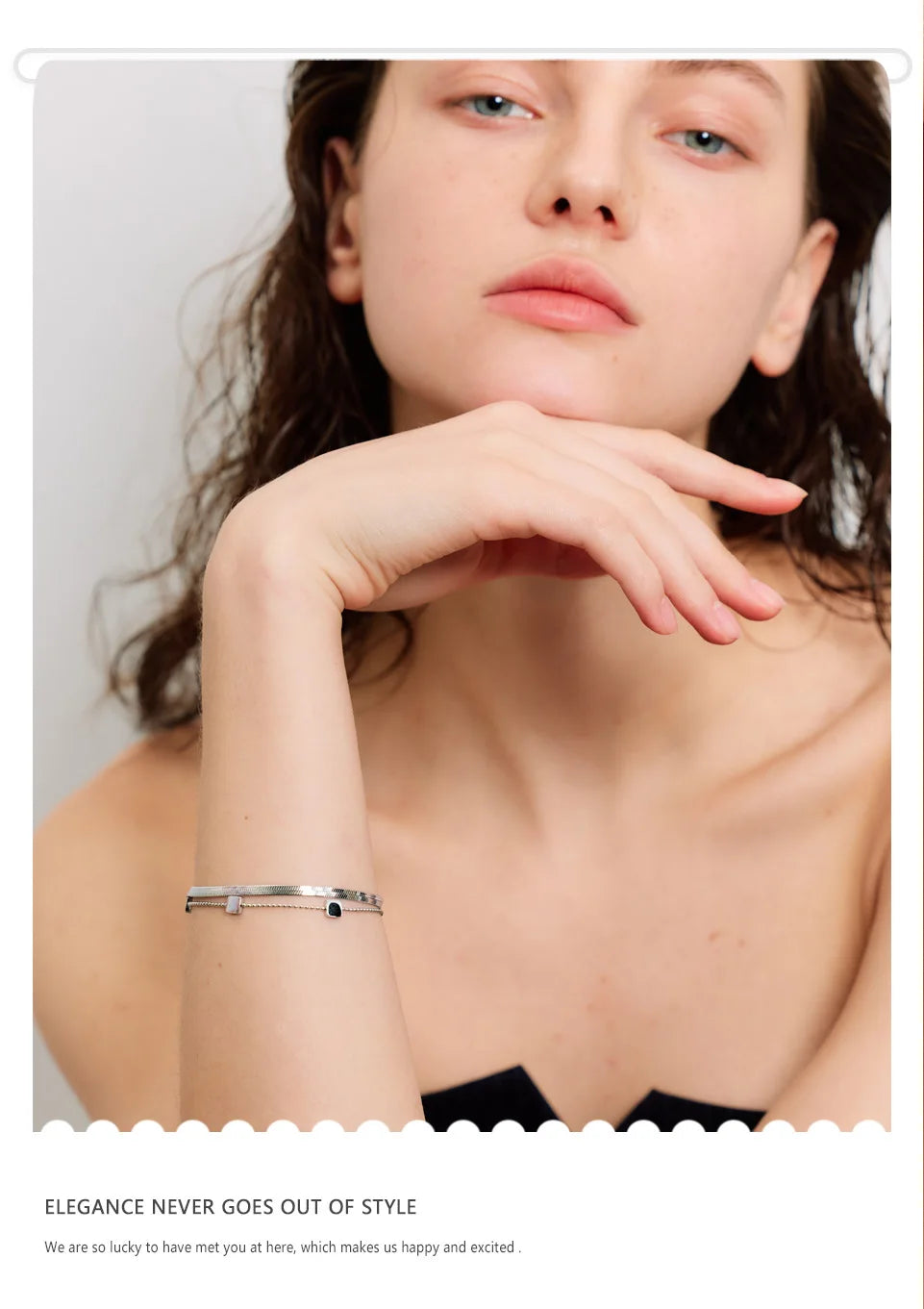 Adjustable Disc Bracelet