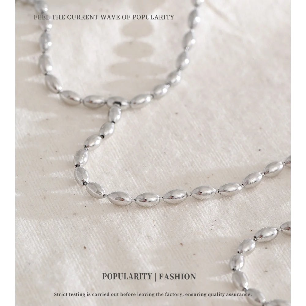 Minimal Layer Chain Necklace