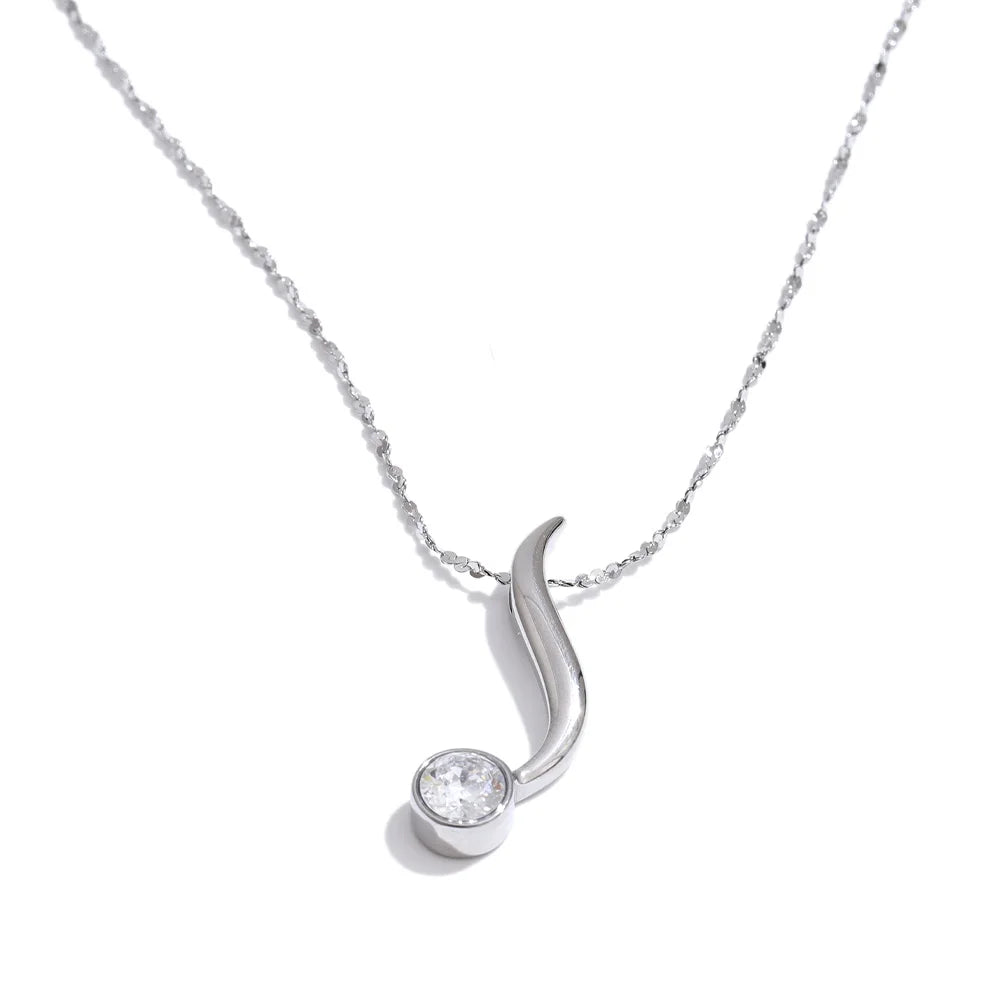 Minimal Drop Pendant Necklace