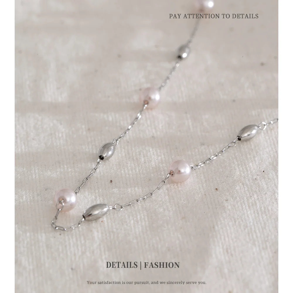 Two-Tone Beaded Necklace